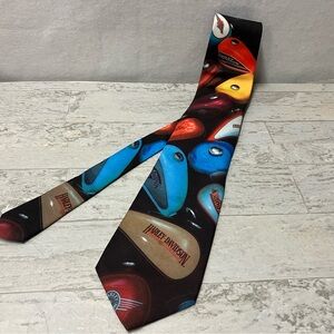 Harley Davidson Biker Men's Necktie 100% Polyester Wally Wear